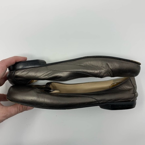 Taryn Rose deep bronze flat size 39.5 - Picture 5 of 7